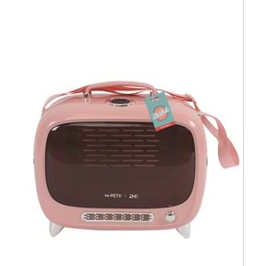 20400899 M-PETS SIXTIES TV TAŞIMA ÇANTASI PİNK 44X26X38CM