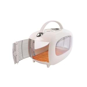 20402101 M-PETS SIXTIES CLASSIC TAŞIMA ÇANTASI WHİTE 48X29X30CM
