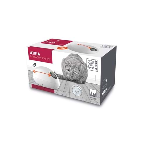 20631399 M-PETS ATRIA İNTERAKTİF KEDİ OYUNCAĞI WHİTE
