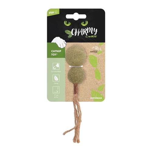 20639999 M-PETS CHARMY SNOWMAN CATNİPLİ KEDİ OYUNCAĞI