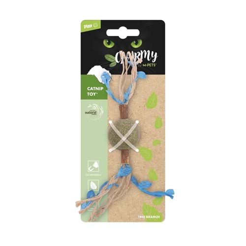20641299 M-PETS CHARMY BRANCY CATNİPLİ KEDİ OYUNCAĞI BLUE