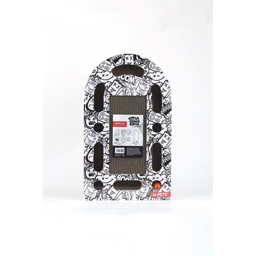 20641899 M-PETS URBAN STYLE FREESTYLE KARTON TIRMALAMA BLACK/WHİTE