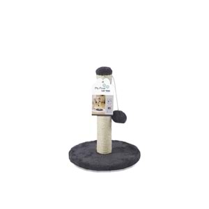 20643299 M-PETS MY FIRST KEDİ TIRMALAMA PONPONLU DARK GREY