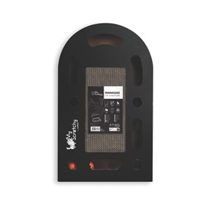 20644799 M-PETS MY SCRATCHY TENNEESSEE KARTON TIRMALAMA BLACK