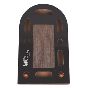 20644799 M-PETS MY SCRATCHY TENNEESSEE KARTON TIRMALAMA BLACK