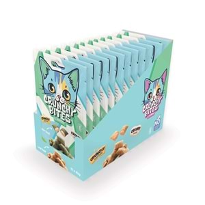 20646399 M-PETS CRUNCHY BITES CATNİPLİ KEDİ ÖDÜLÜ 60GR