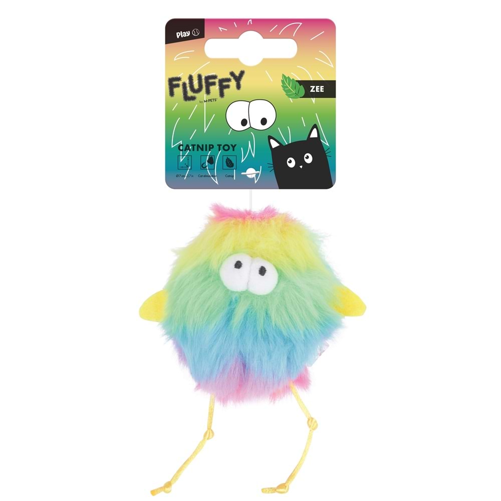 20646899 M-PETS PLUME ZEE CATNİPLİ KEDİ OYUNCAĞI MULTİCOLOR