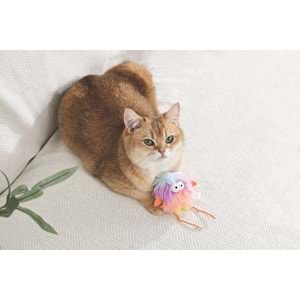 20646999 M-PETS PLUME BUB CATNİPLİ KEDİ OYUNCAĞI MULTİCOLOR