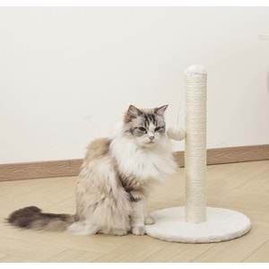 20648099 M-PETS MY SECOND PONPONLU KEDİ TIRMALAMA WHİTE