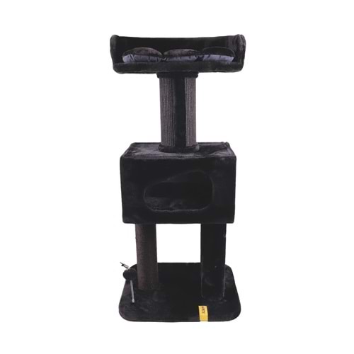 20649008 M-PETS PANTHER PREMİUM HOTEL KEDİ TIRMALAMA BLACK