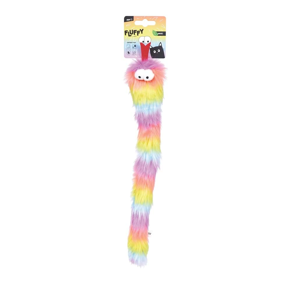 20654599 M-PETS FLUFFY MİKİ CATNİPLİ KEDİ OYUNCAĞI MİX COLOR