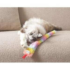 20654599 M-PETS FLUFFY MİKİ CATNİPLİ KEDİ OYUNCAĞI MİX COLOR
