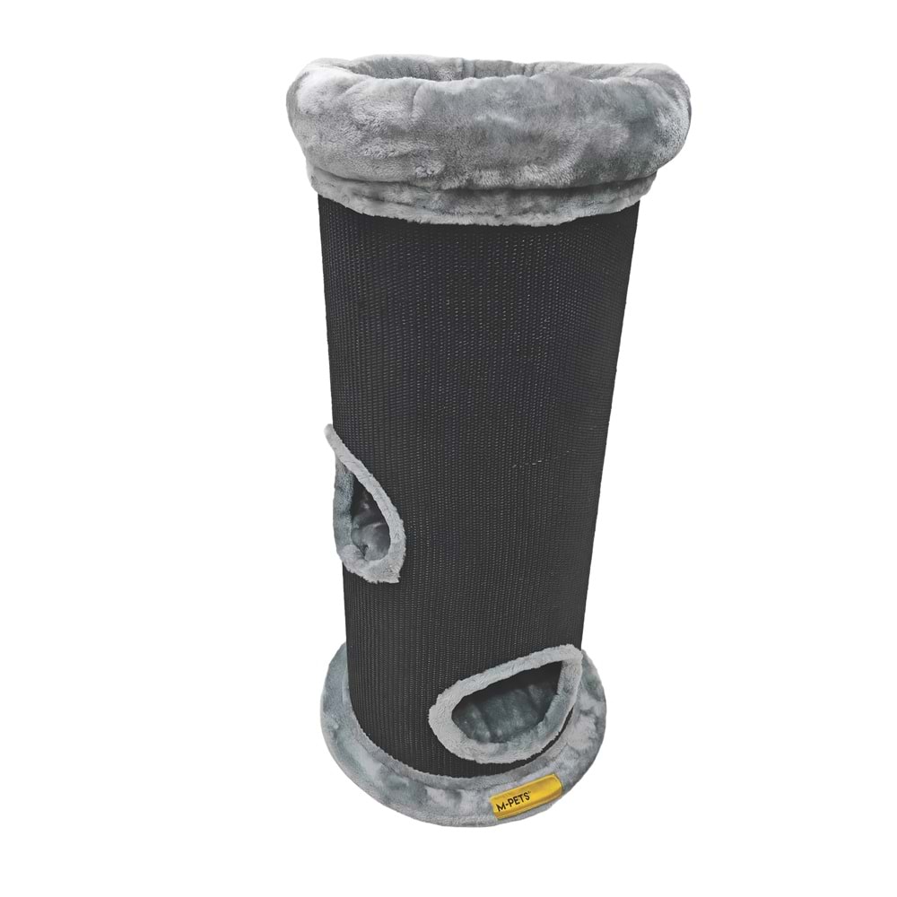 20656199 M-PETS PANTHER PREMİUM BURROW KEDİ TIRMALAMA GREY