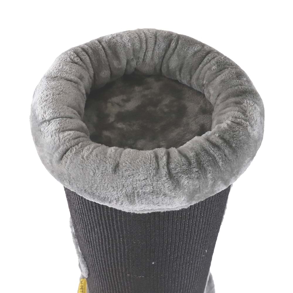 20656199 M-PETS PANTHER PREMİUM BURROW KEDİ TIRMALAMA GREY