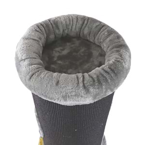 20656199 M-PETS PANTHER PREMİUM BURROW KEDİ TIRMALAMA GREY