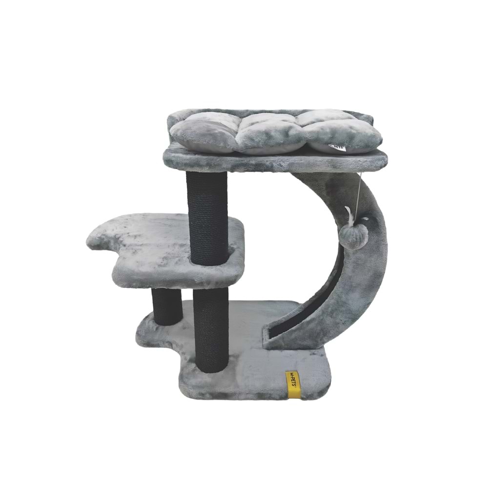 20656399 M-PETS PANTHER PREMİUM OASIS KEDİ TIRMALAMA GREY