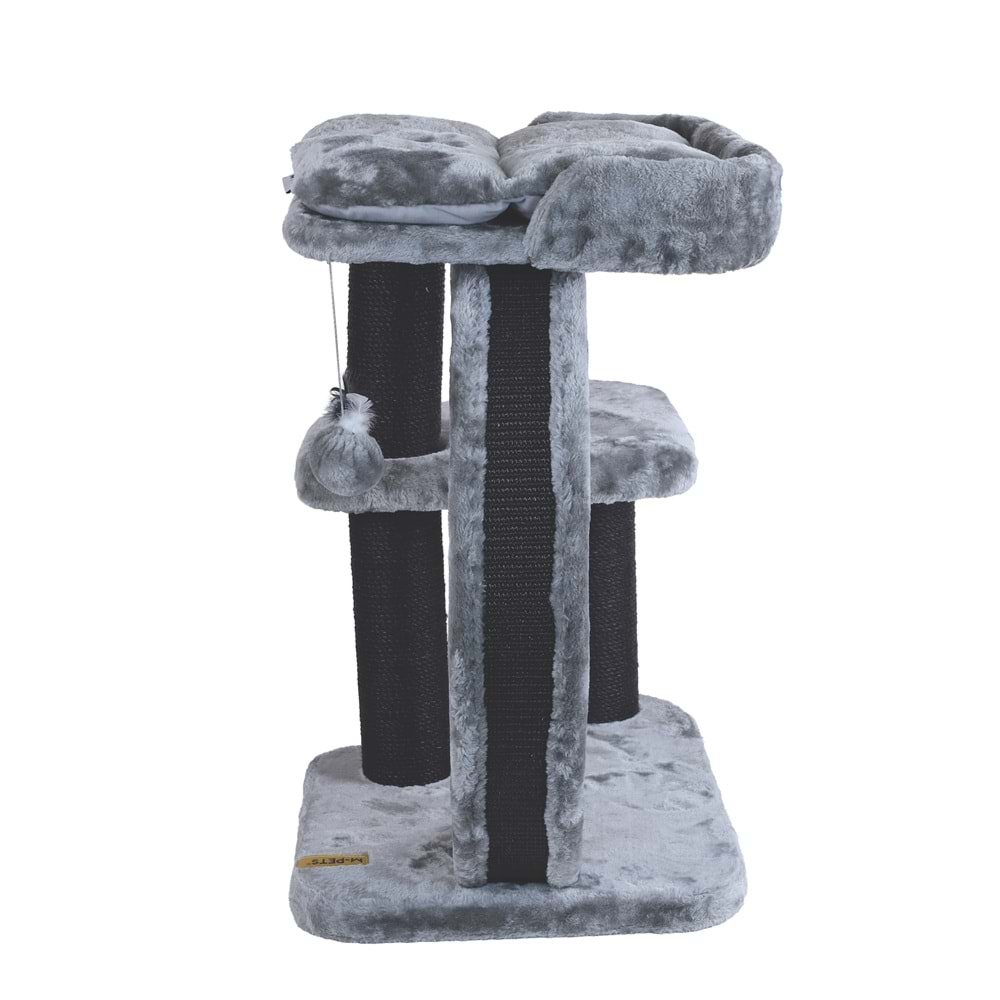 20656399 M-PETS PANTHER PREMİUM OASIS KEDİ TIRMALAMA GREY