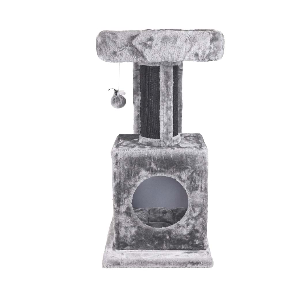20656499 M-PETS PANTHER PREMİUM NOOK KEDİ TIRMALAMA GREY