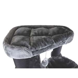 20656599 M-PETS PANTHER PREMİUM ABODE KEDİ TIRMALAMA GREY