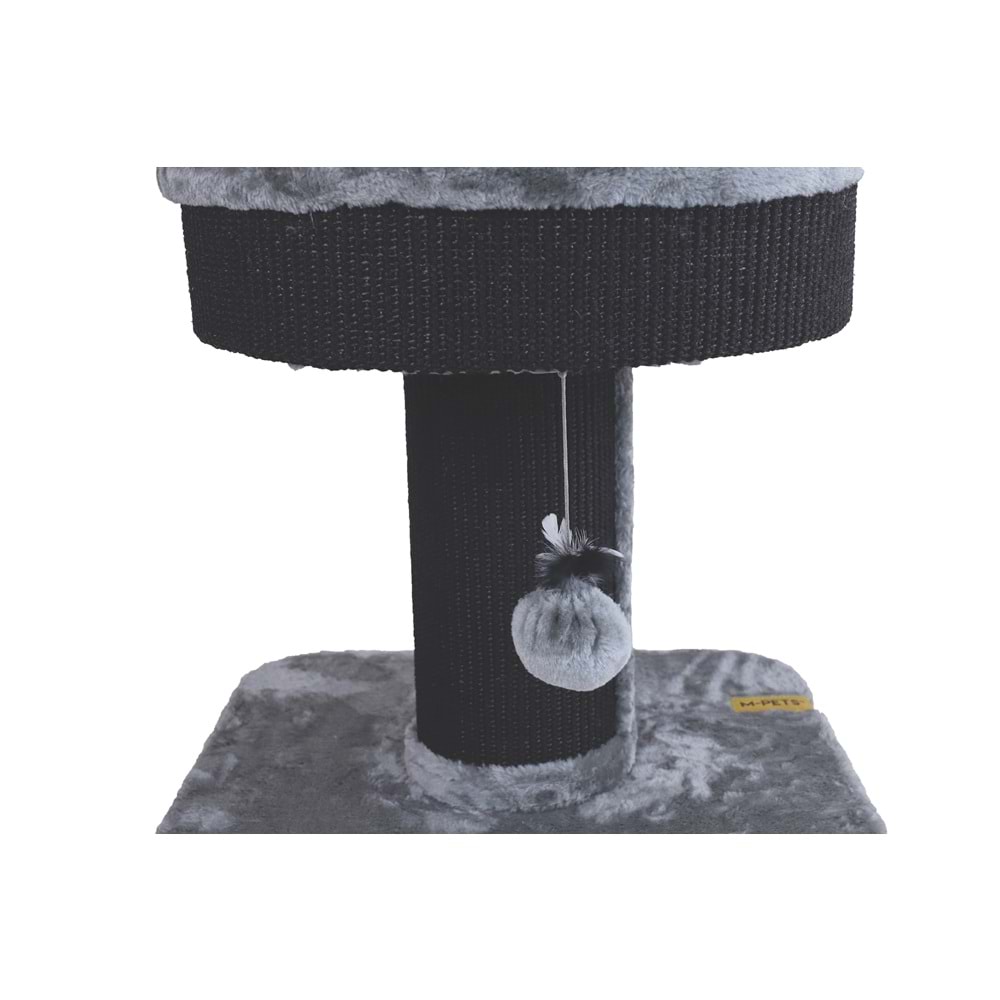20656799 M-PETS PANTHER PREMİUM ALCOVE KEDİ TIRMALAMA GREY