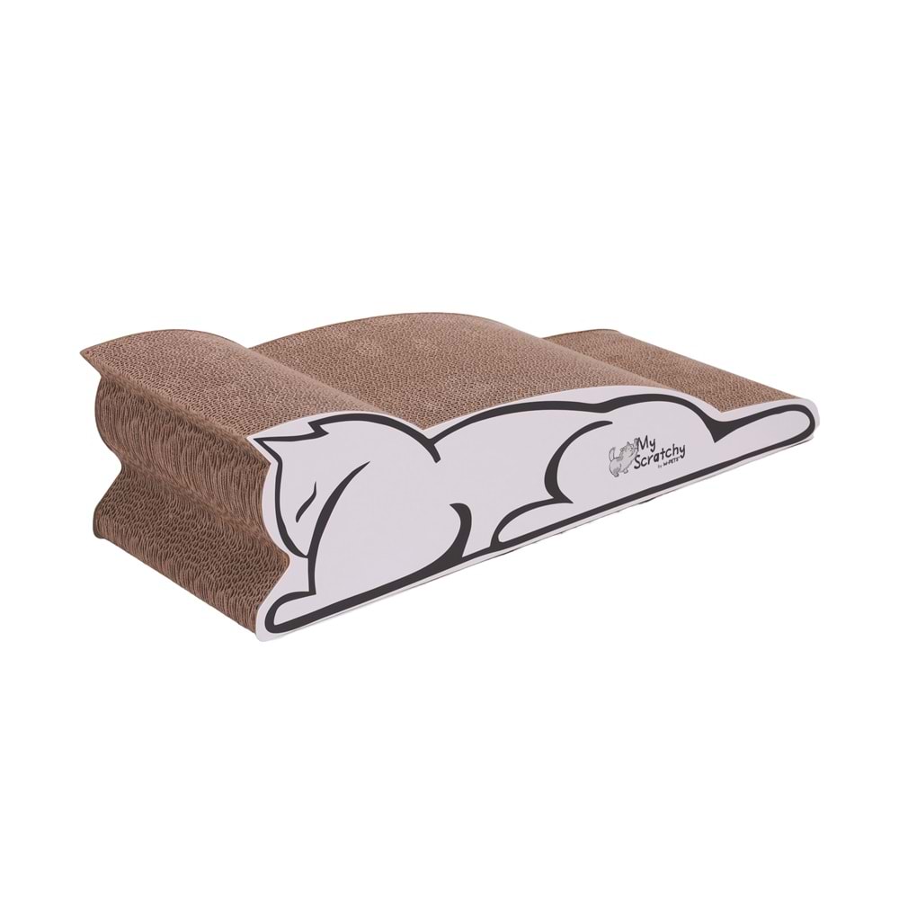 20702699 M-PETS MY SCRATCHY BALTIMORE KARTON TIRMALAMA WHİTE