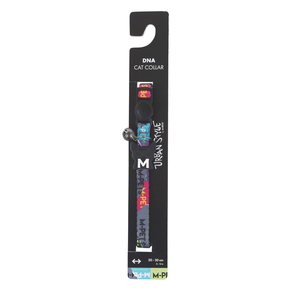 20804499 M-PETS URBAN STYLE DNA KEDİ BOYUN TASMASI
