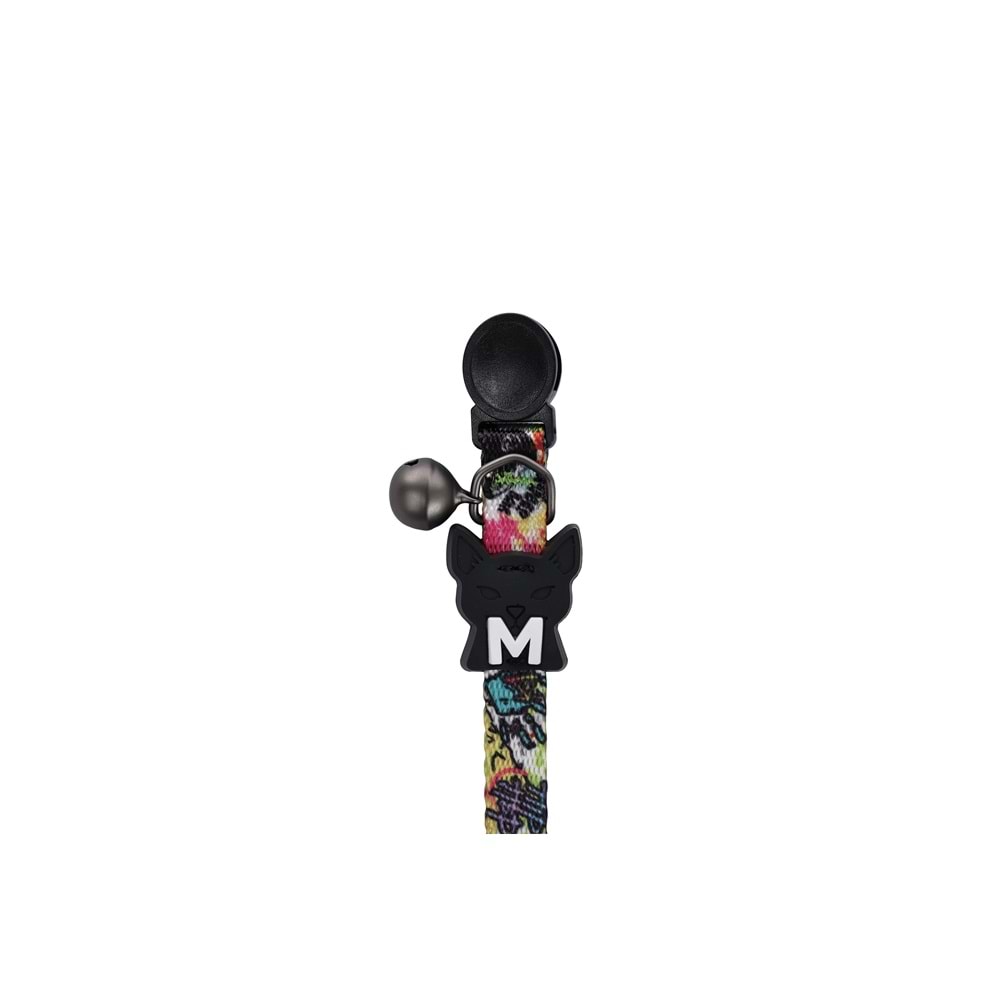 20804699 M-PETS URBAN STYLE GRAFFITI KEDİ BOYUN TASMASI
