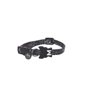 20804799 M-PETS URBAN STYLE FREESTYLE BLACK/WHİTE KEDİ BOYUN TASMASI