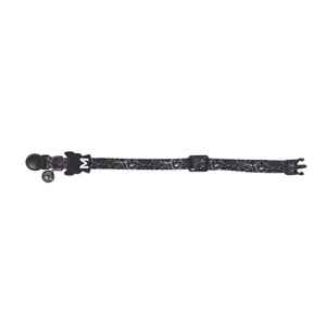 20804799 M-PETS URBAN STYLE FREESTYLE BLACK/WHİTE KEDİ BOYUN TASMASI