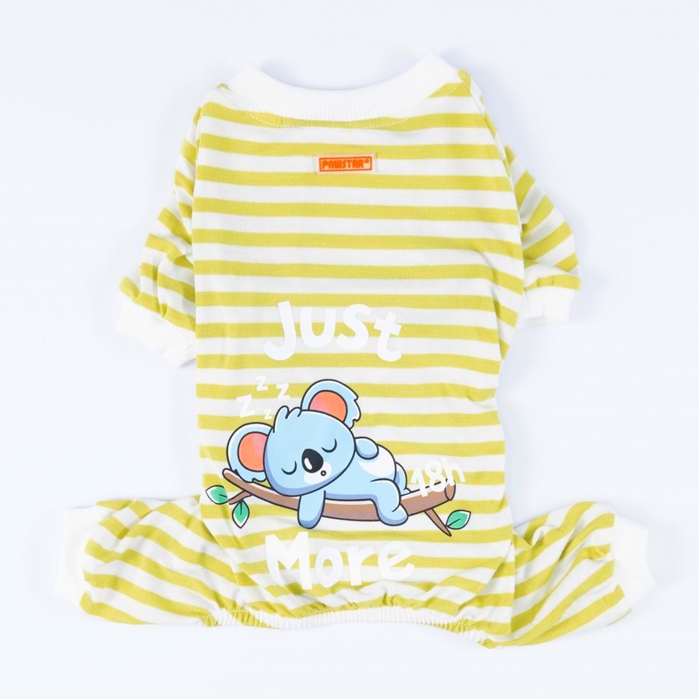 24906-PAWSTAR YEŞİL JUST MORE PİJAMA TULUM 5Lİ SET(M-L-L-XL-2XL)