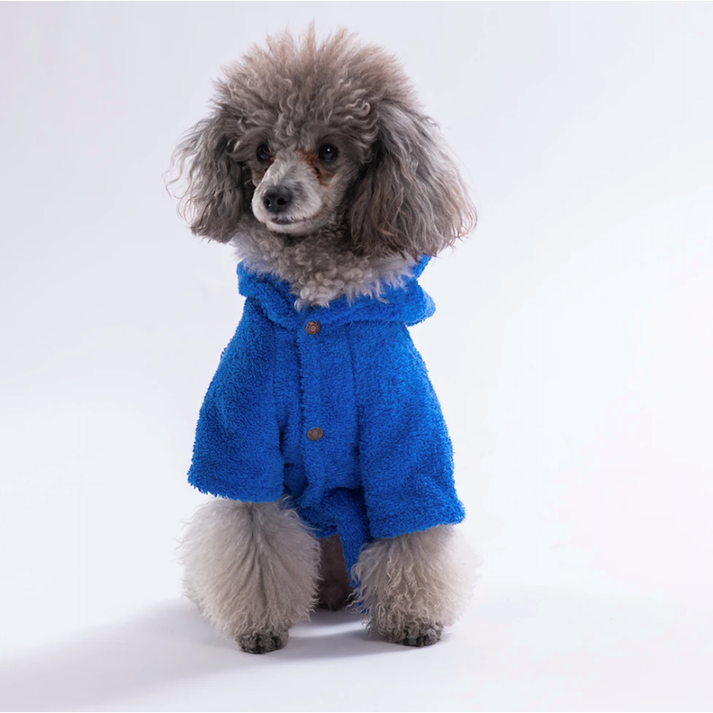 25052-PAWSTAR MAVI PATTAYA BORNOZ 5Lİ SET S-M/S-M/L-XL/L-XL/2XL-3XL