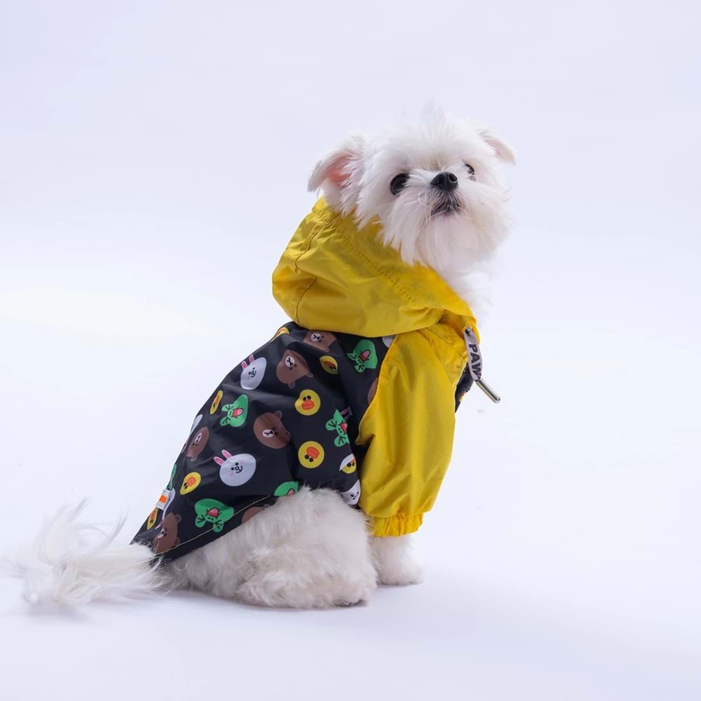 25512-PAWSTAR OSAKA SMILE YAĞMURLUK 5Lİ SET M-L-L-XL-2XL