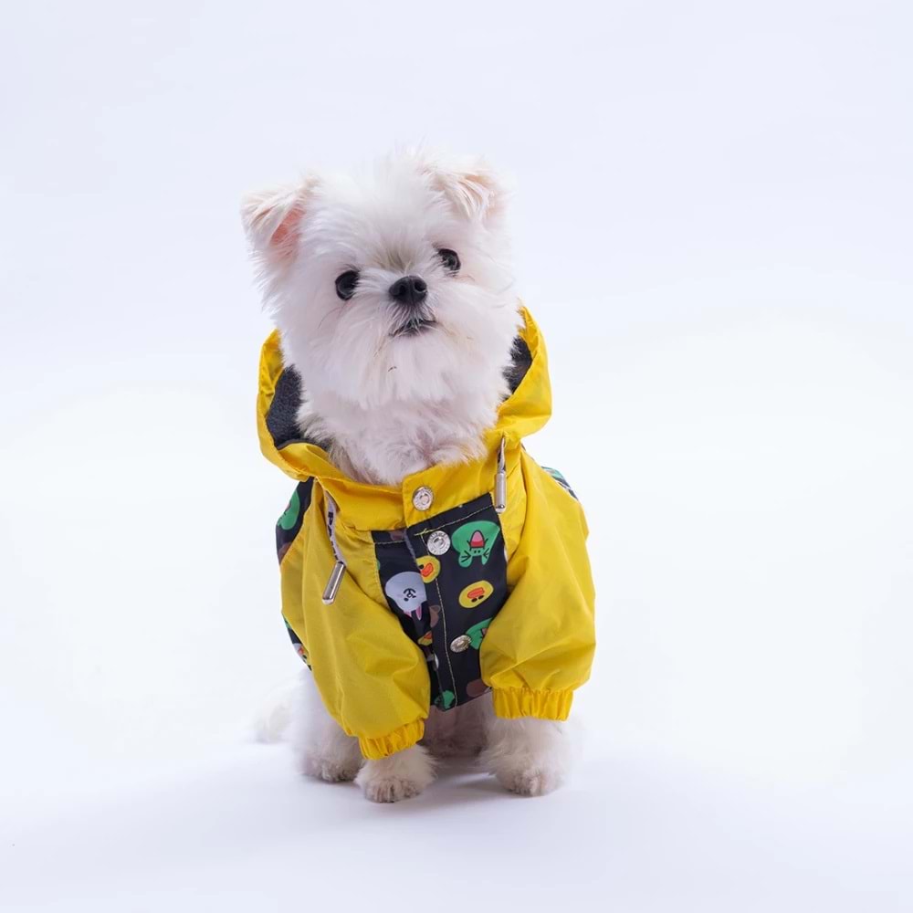 25512-PAWSTAR OSAKA SMILE YAĞMURLUK 5Lİ SET M-L-L-XL-2XL