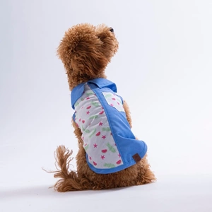 26410-PAWSTAR RUBY SLİCE DESENLİ DENİM GÖMLEK 5Lİ SET (M-L-L-XL-2XL)