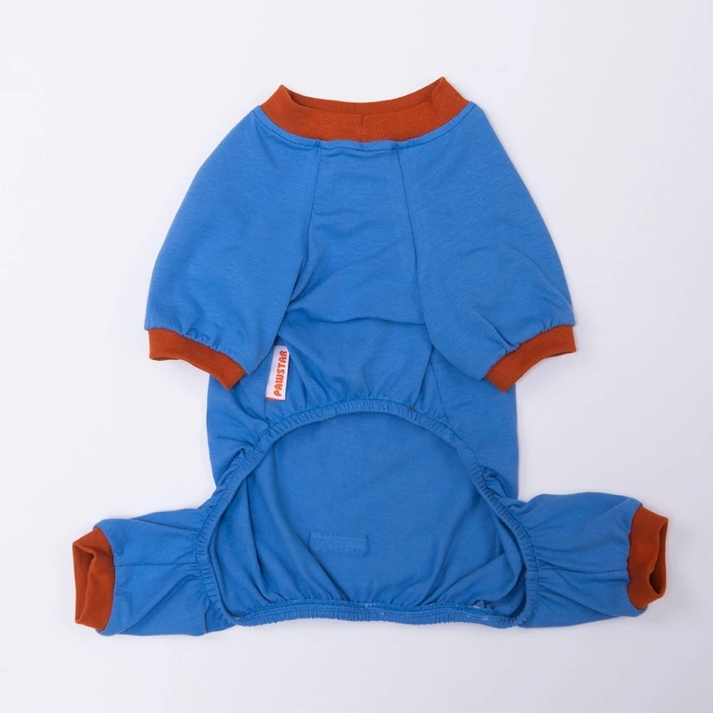 26901-PAWSTAR MAVİ DUCKS PİJAMA TULUM 5Lİ SET (M-L-L-XL-2XL)