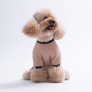 26903-PAWSTAR KAHVERENGİ SMİLE PİJAMA TULUM 5Lİ SET (M-L-L-XL-2XL)