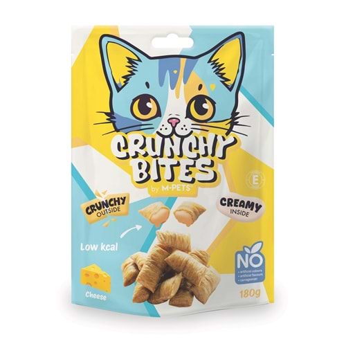 29011499 M-PETS CRUNCHY BITES PEYNİRLİ KEDİ ÖDÜLÜ 180GR