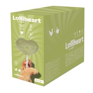29013099 M-PETS LOLLİHEART ELMALI KEDİ ÖDÜLÜ 4GR 15Lİ