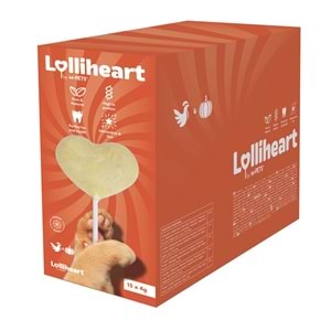 29013599 M-PETS LOLLİHEART BALKABAKLI KEDİ ÖDÜLÜ 4GR 15Lİ