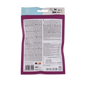 29015699 M-PETS CRUNCHY BITES SKIN&COAT FONKSİYONEL KEDİ ÖDÜLÜ 60GR