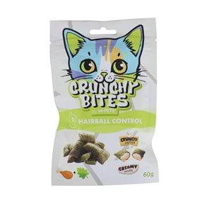 29015799 M-PETS CRUNCHY BITES HAIRBALL CONTROL FONKSİYONEL KEDİ ÖDÜLÜ 60GR