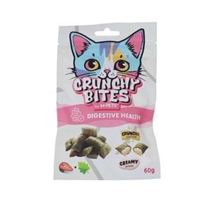 29015999 M-PETS CRUNCHY BITES DIGESTIVE HEALTH FONKSİYONEL KEDİ ÖDÜLÜ 60GR