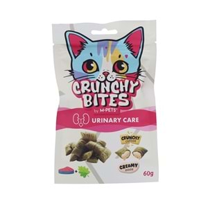 29016099 M-PETS CRUNCHY BITES URINARY CARE FONKSİYONEL KEDİ ÖDÜLÜ 60GR