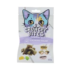 29016199 M-PETS CRUNCHY BITES CALMING RELIEF FONKSİYONEL KEDİ ÖDÜLÜ 60GR