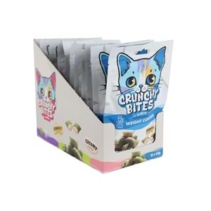 29016399 M-PETS CRUNCHY BITES WEIGHT CONTROL FONKSİYONEL KEDİ ÖDÜLÜ 60GR