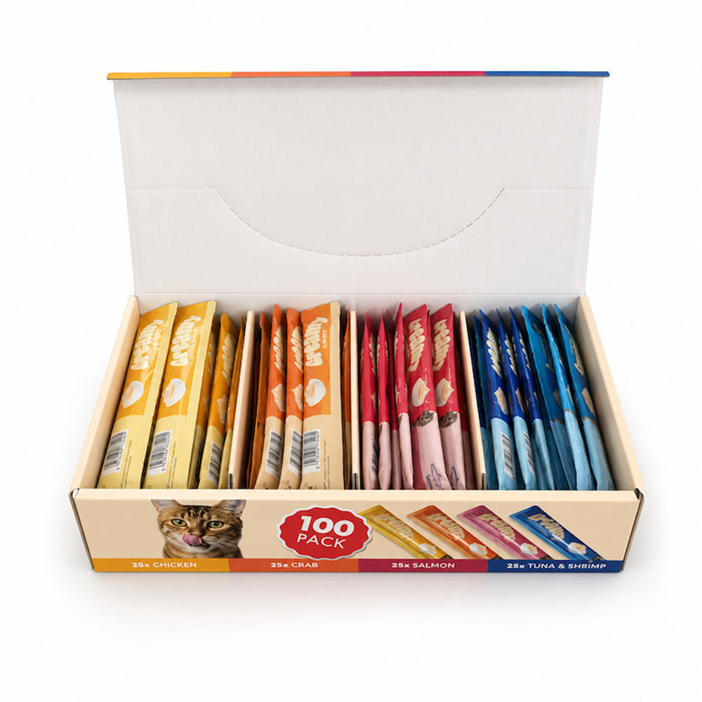 29016499 M-PETS CREAMY 4 LEZZET 100LÜ PAKET 100X15GR