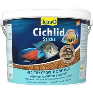 153691-TETRA CİCHLİD STİCKS 10LT KOVA