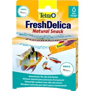 236707-TETRA FRESH DELİCA KRİLL TROPİKAL SIVI BALIK YEMİ 48GR