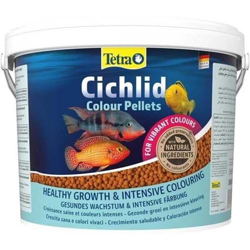 706533-TETRA CİCHLİD COLOUR MİNİ 10 LT KOVA
