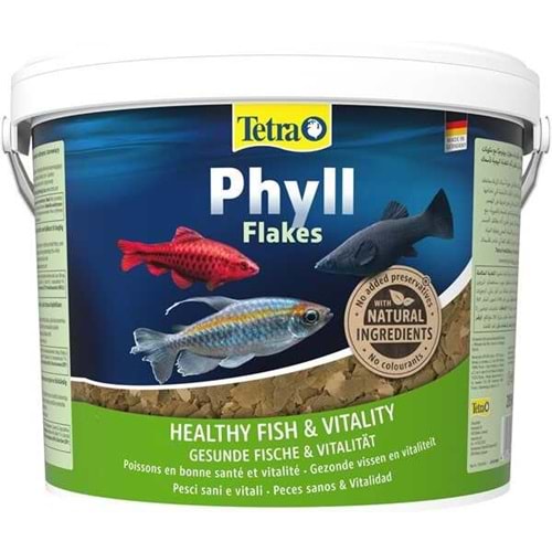 769915-TETRA PHYLL FLAKES 10LT KOVA